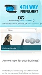 Mobile Screenshot of 4thwayfulfillment.com